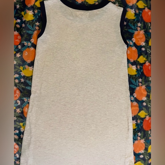 EUC - GAP Kids Disney Girls Sleeveless Dress with sequin Mickey (Gray) - Size M - Picture 5 of 6